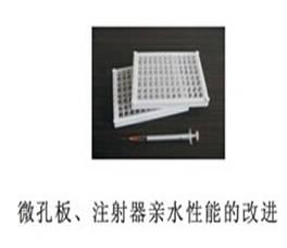 微孔板、注射器親水性能的改進(jìn)