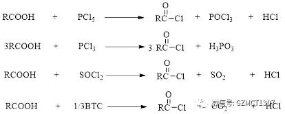 傳統(tǒng)的制備酰氯的方法 傳統(tǒng)的制備酰氯的方法