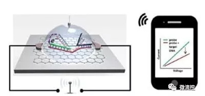 基于石墨烯的SNP檢測芯片將信號無線傳輸到智能手機