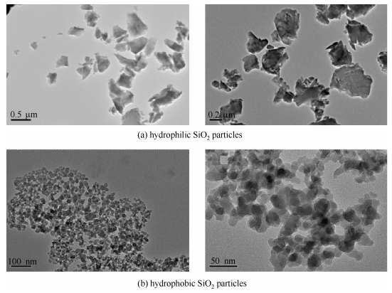 圖2納米顆粒TEM照片