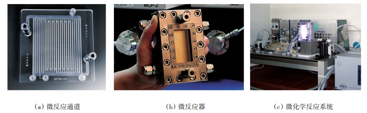 圖1微化學反應系統實例